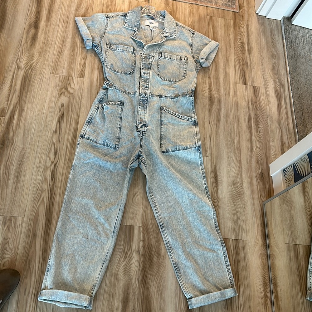 Pistola Light Denim Jumpsuit